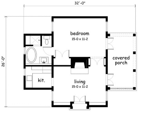 Cozy Cabin Floor Plans You Can Use to Make Your Getaway!