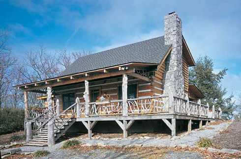 Log Cabin Floor Plans with Wrap around Porch