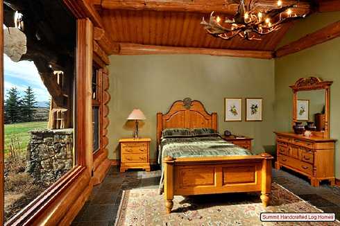 Log Cabin Home Decor -- Bedrooms, Bathrooms . . . . . And Beyond!