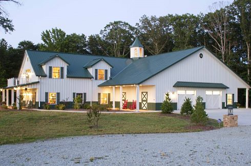 Pole Barn Style Homes