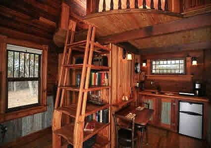 Interior Cabin Loft Houses Designs