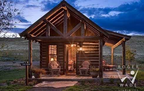 Small  Cabins on More Picturesque Small Log Cabins