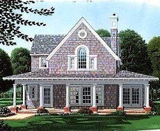 Shingle Style House Plans on Cottages Along The East Coast  The 1 442 Square Foot Shingle Style De