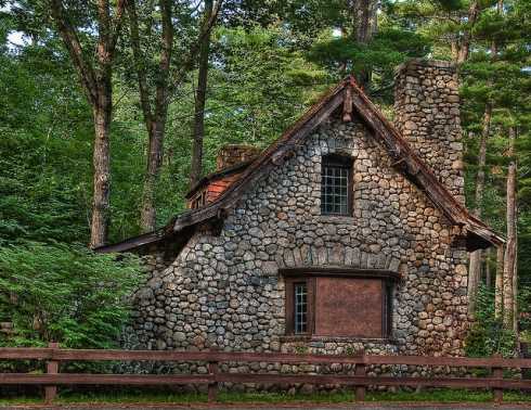 Small Stone Cottage Plans