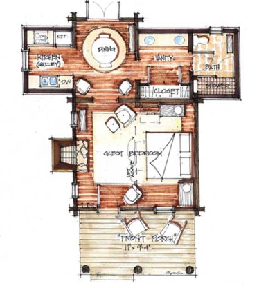 Cozy Cabin Floor Plans You Can Use to Make Your Getaway!