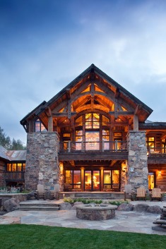 mountain lodge