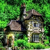 small stone cottages