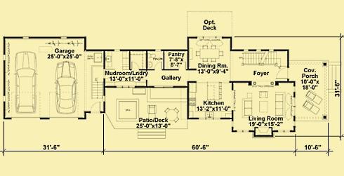 craftsman cottage house plans