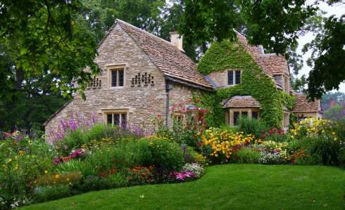 english storybook cottage