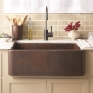 copper farmhouse sink