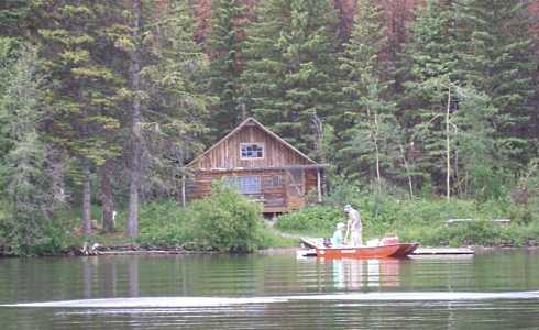 The Standout Fishing Cabin . . . Netting Fish Nostalgic Charm