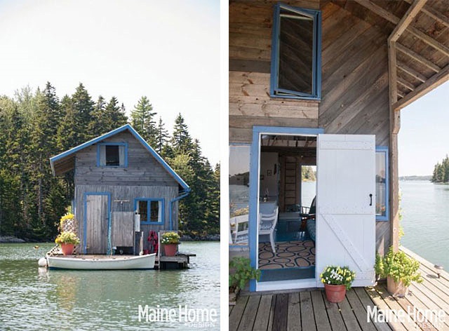 floating cabins