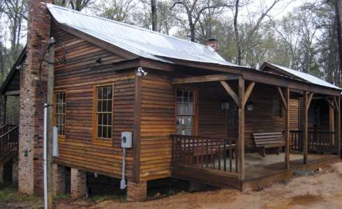 hunting cabin