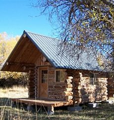 hunting cabin