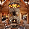 log home decorating