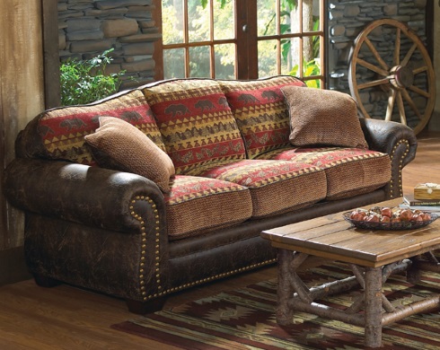 log cabin furnishings