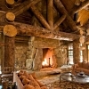 log cabin home decor