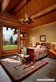 log cabin home decor