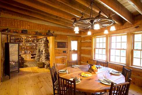 log cabin home plans