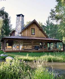 log cabin homes