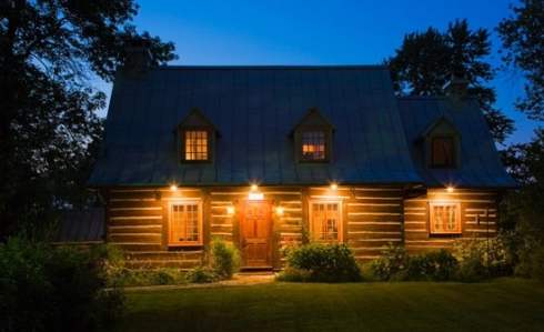 log cabin homes