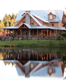 log cabin homes