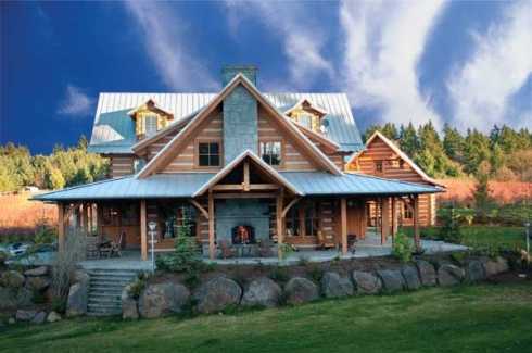 log cabin homes