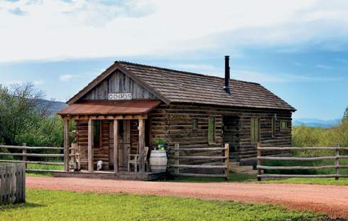 log cabin homes