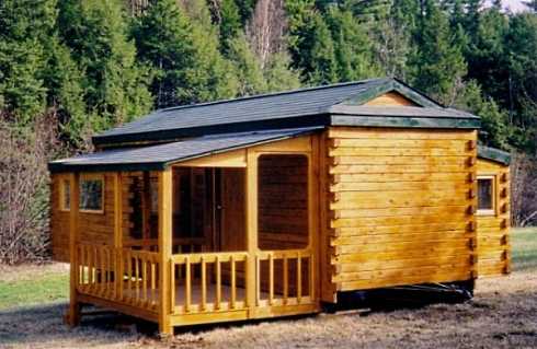 log cabin mobile homes