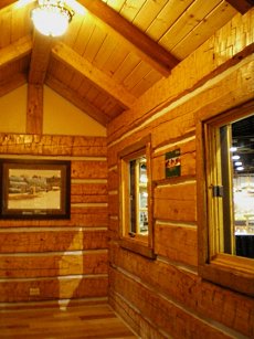 log cabin mobile homes