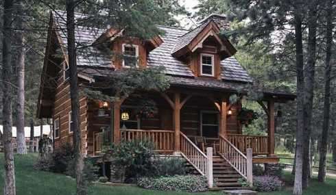log cabin pictures
