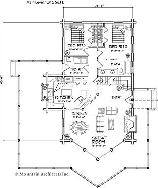 log cabin plans