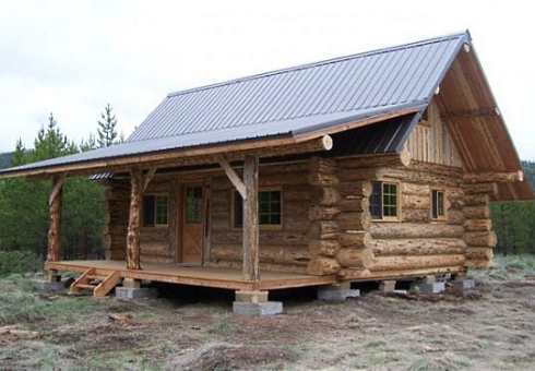 Log Cabin Style Mobile Homes . . . Well-Rounded Walls On ...