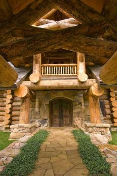 log home house plans