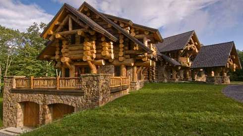 log home house plans