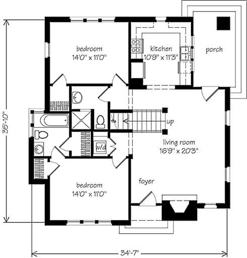 stone cottage plans