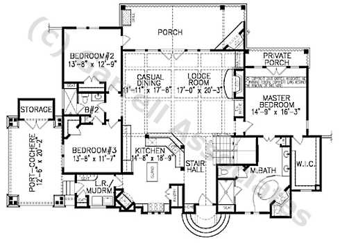 stone cottage plans