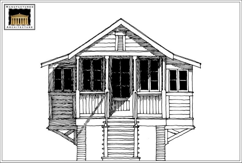 tiny fishing cabin plans