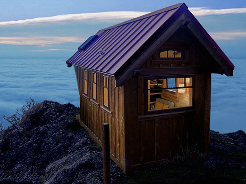 tiny fishing cabin plans
