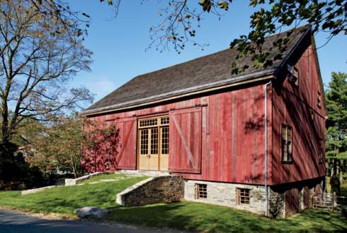 wood barn siding