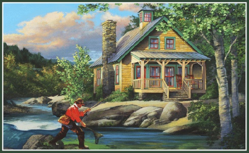 fishing cabin designs