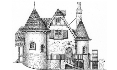 English Cottage House Plans . . . Storybook Style!