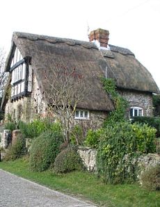 english storybook cottage