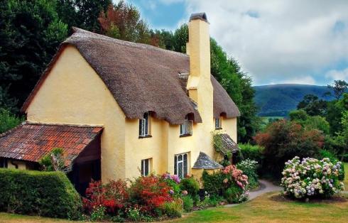 english storybook cottage