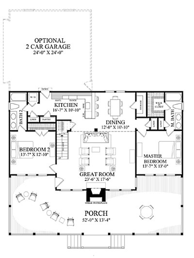 fishing cabin floor plans