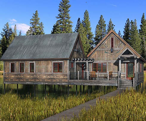 fishing cabin plans