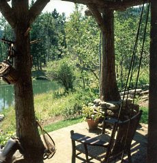 fishing cabin