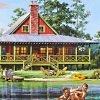 fishing cabin floor plans