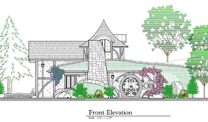 hobbit house plans