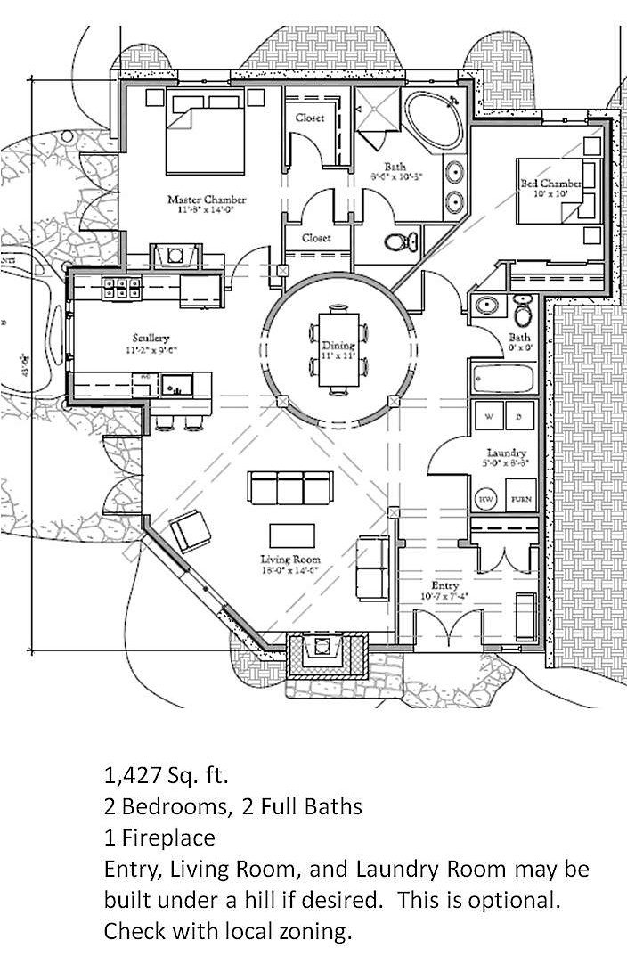 hobbit house plans